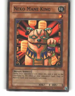 Neko Mane King DR1-EN076 Dark Revelation Volume 1 Yu-Gi-Oh MP - Image 1