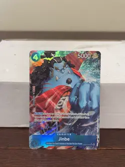 Jinbe OP07-045 500 Years In The Future OPTCG Alt Art Near Mint - Image 1