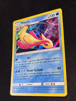 Milotic 27/111 Pokemon TCG Card Sm-Crimson Invasion Holo Rare - NM - Image 3