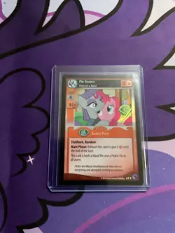 My Little Pony Pie Sisters #7 F Two Of A Kind Promo Foil Card MLP TCG Enterplay - Image 2