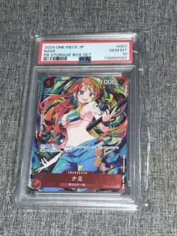 One Piece Premium Booster The Best Storage Box Set #007 Nami PSA 10 JP - Image 1