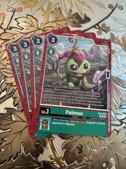 Digimon Card Game Playset Palmon EX9-035 C Versus Monsters - Image 1