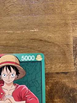 One Piece Monkey D Luffy OP01-003 PRE ERRATA Leader Romance Dawn pre-errata - Image 5