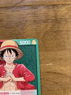 One Piece Monkey D Luffy OP01-003 PRE ERRATA Leader Romance Dawn pre-errata - Image 4