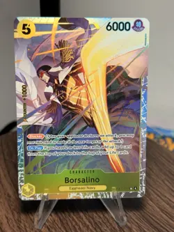 One Piece OP15 Borsalino EB04-058 SR Foil - Adventure On Kami's Island ENGLISH - Image 1