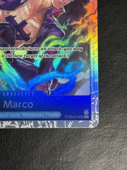 One Piece TCG Marco PRB02-008 Premium Booster Vol. 2 SR English - Image 3
