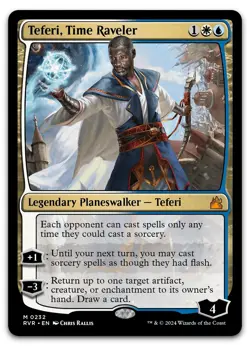 Teferi, Time Raveler #232 (NM) Ravnica Remastered RVR Magic MTG - Image 1