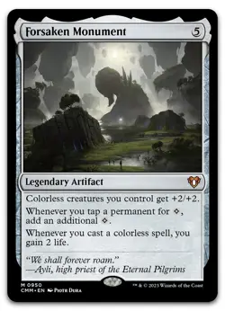 Forsaken Monument #950 (LP) Commander Masters CMM Magic MTG - Image 1