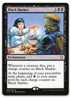 Black Market #98 (NM) Commander 2017 C17 Magic MTG - Image 1