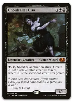 Ghoulcaller Gisa #2 (LP) Commander Collection Black CC2 Magic MTG - Image 1