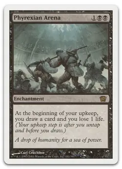 Phyrexian Arena #152 (LP) 8th Edition 8ED Magic MTG - Image 1