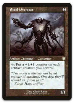 Steel Overseer (Retro Frame) #164 (NM) Brothers' War BRC Magic MTG - Image 1