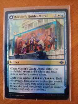 Master's Guide-Mural FOIL Magic The Gathering Rare Ixalan Manufactory 233 MTG - Image 1