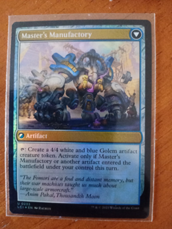 Master's Guide-Mural FOIL Magic The Gathering Rare Ixalan Manufactory 233 MTG - Image 2