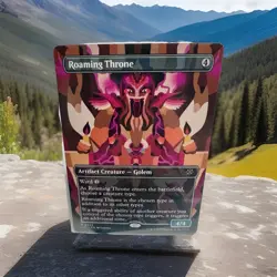 Roaming Throne - LCI #344 | NM | MTG | BORDERLESS | FULL ART | PACK FRESH! - Image 1