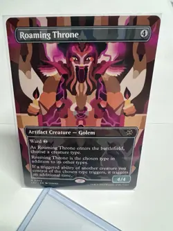 Roaming Throne - LCI #344 | NM | MTG | BORDERLESS | FULL ART | PACK FRESH! - Image 2