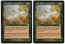 Spontaneous Generation x2 2x 1999 Mercadian Masques Green Sorcery MTG MP AZ3 - Image 1