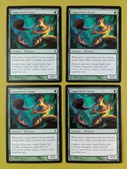 Copperhorn Scout x4 Conspiracy 4x Magic the Gathering MTG - Image 1