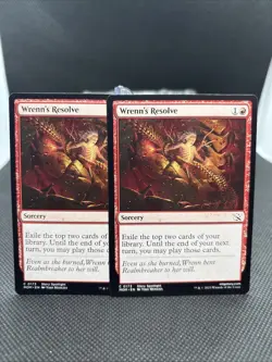 ***Wrenn's Resolve X2***March of the Machine Magic MTG - Image 1