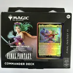 MTG Final Fantasy Commander Deck: Revival Trance - Terra, Herald of Hope FIC New - Image 1