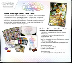 SWSH Prismatic Evolutions POKEMON CENTER ETB Elite Trainer Box SEALED (11 Packs) - Image 4