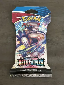 Pokemon Sword And Shield Battle Styles Sleeved Booster Pack (Random art) NEW - Image 1
