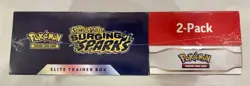 2025 Pokemon Surging Sparks Elite Trainer Box Booster Bundle COSTCO 2-PACK New - Image 3