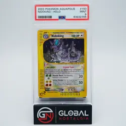 Nidoking Holo Crystal 2003 Aquapolis pokemon 150/147 PSA 9 - Image 1