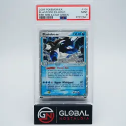 Blastoise EX 2004 Fire Red & Leaf Green pokemon 104/112 PSA 9 - Image 1