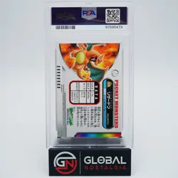 Charizard Zukan Rainbow foil 2005 pokemon zukancard no 273 POP 3 PSA 10 - Image 2