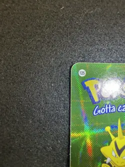 Pokemon Electabuzz Prism Vending Sticker #125 in NM condition! - Image 3