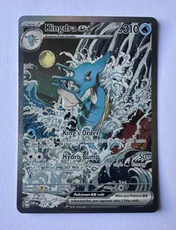 Kingdra EX 131 - Pokemon Scarlet & Violet Black Star Promo NM - Image 1