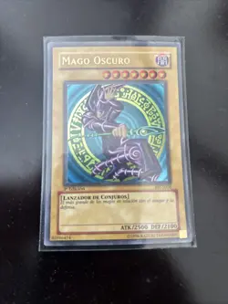 Yugioh! Mago Oscucuro Dark Magician Ultra Rare BIY-S006 Spanish - Image 1