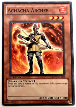 YuGiOh! - Achacha Archer - GENE-EN003 - 1st Edition - Common - Image 1