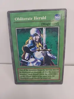 Yu-Gi-Oh! TCG Fake Card Poorly Translated Funny Holo - Nobleman of Crossout - Image 1