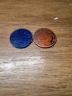 Vintage Pokemon TCG Flip Coins Pokemon Trading Card Game - Image 1