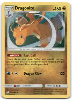 Dragonite 119/181 Cosmos Holo Miscellaneous Cards & Products - Image 1