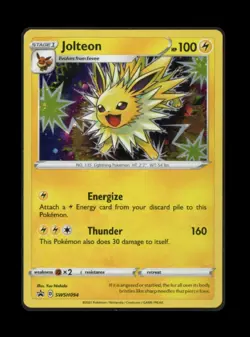 Jolteon SWSH094 SWSH: Sword & Shield Promo Cards Holo - Image 1