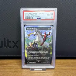 MTG Deadly Rollick Secret Lair Marvel Deadpool Rare Instant PSA 10 1754 - Image 1