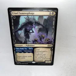 Cruel Somnophage (Showcase) 286 Rare Wilds of Eldraine Magic: The Gathering LP - Image 1