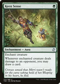 Keen Sense Foil Time Spiral Remastered 213 NM MTG - Image 1