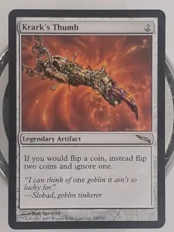 Krark's Thumb Mirrodin LP Small Seller 📨 Fast Free Shipping! - Image 1