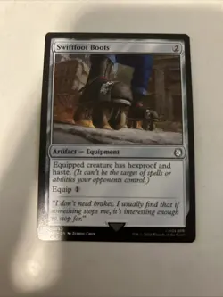 1x Swiftfoot Boots - Universes Beyond: Fallout - NM - MTG ss - Image 1