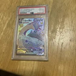Pokemon PSA 10 Lapras SV111/SV122 VMAX Full Art Shining Fates Card - Image 1