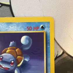 2000 Wizards Pokemon Team Rocket Unlimited Squirtle 68/82 Non Holo LP - Image 3