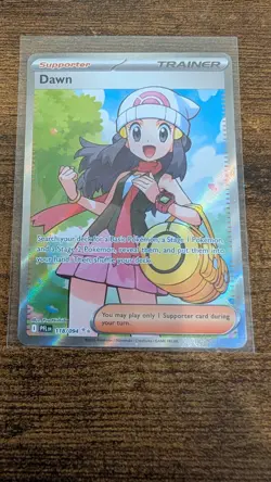 2025 Pokemon Phantasmal Flames Me02: TCG Dawn Double Rare Dawn 118/094 - Image 1