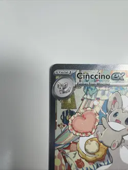 Pokemon TCG Cinccino ex 119/086 Chaos Rising Special Illustration Rare - Image 3