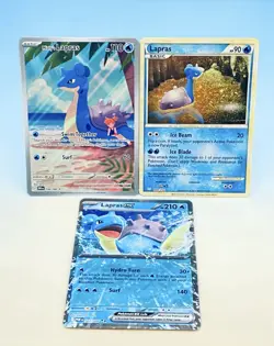 Pokemon Misty’s Lapras #194/182 Bundle Lot Of 3! (Read Description) 🔥 - Image 1
