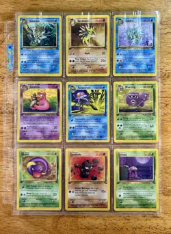 Pokemon Game 1999 Fossil 1st Edition Complete Commons/Uncommons #31-62 * Minty - Image 3