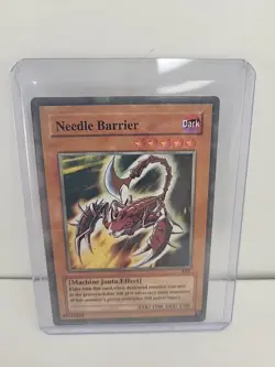 Yu-Gi-Oh! TCG Fake Card Poorly Translated Funny Holo - Needle Burrower Barrier - Image 3